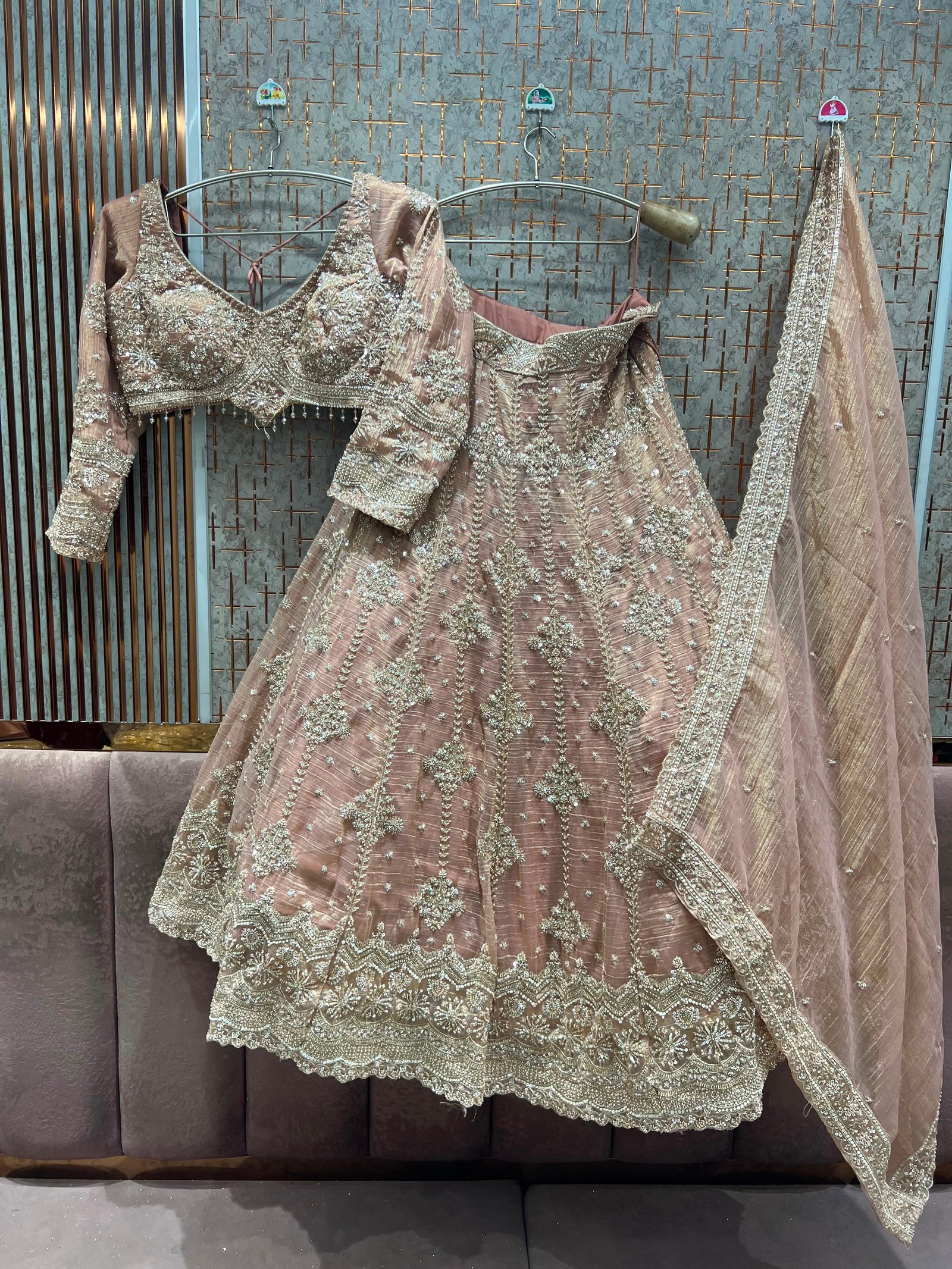 Bridal lehenga